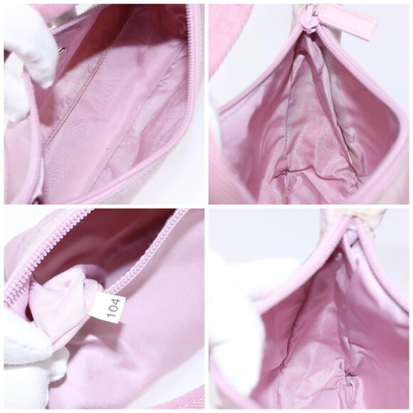 PRADA Hand Bag Nylon Pink Auth - Picture 15 of 16